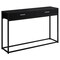 Monarch Specialties Accent Table - 48"L / Black / Black Metal Hall Console I 3512 - alternate 1